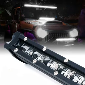 Xprite Flood Beam CREE LED Light Bar Ultra Thin Astro Series - 8"/14"/20"/26"/32"/38"/42'/44"/50"