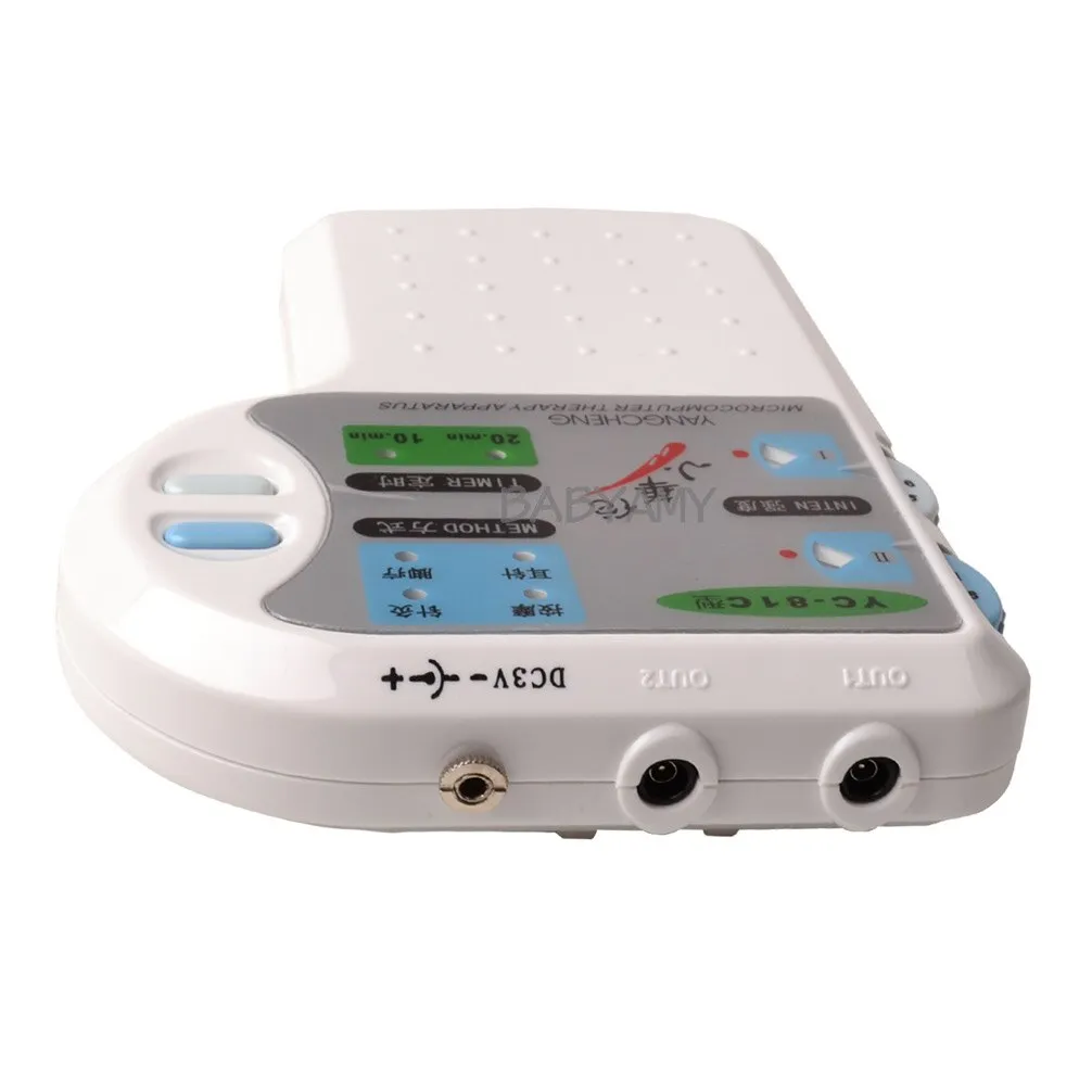 YANGCHENG microcomputer therapy apparatus YC-81C Electrical Stimulation Acupuncture Therapy Relax Health Care for Foot Ear Body Care